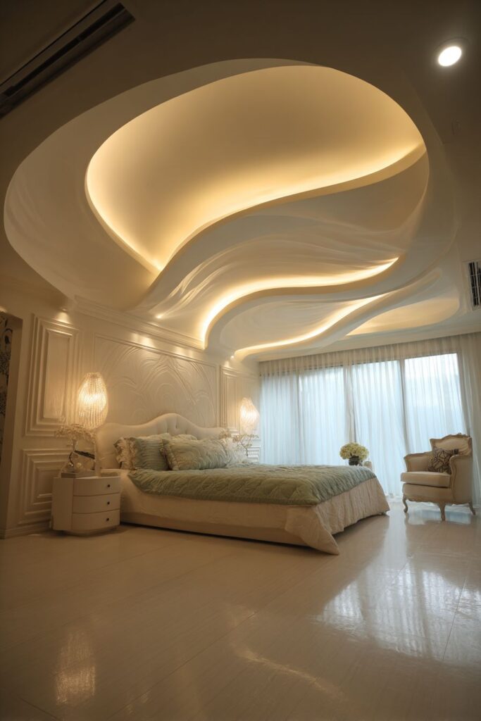 Sculptural Curved Organic Flow