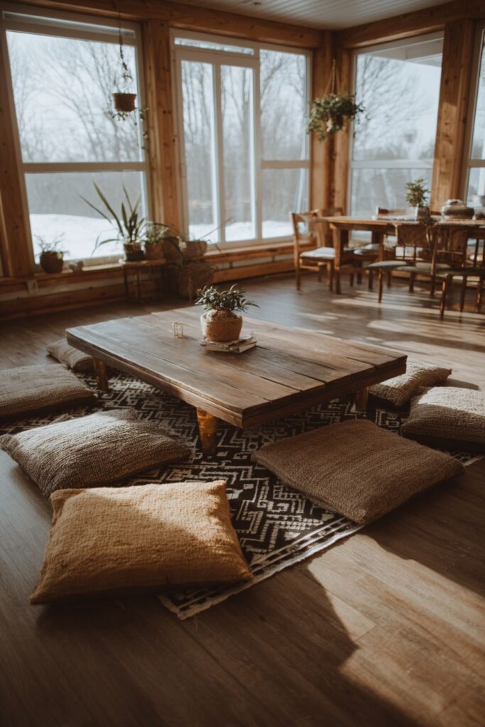 Alternative Floor Seating with Casual Comfort
