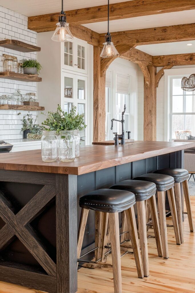 Contemporary Farmhouse Black and White