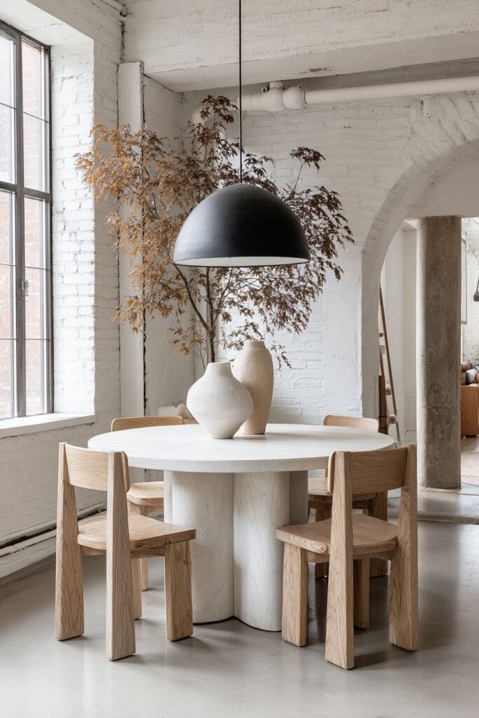 Minimalist White Oak Zen