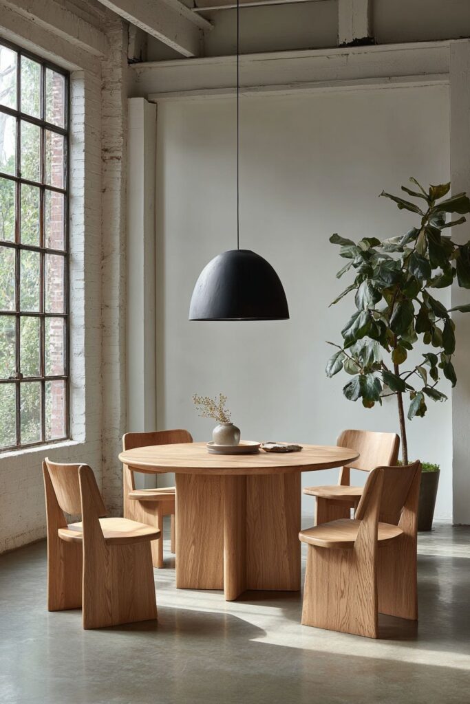 Minimalist White Oak Zen