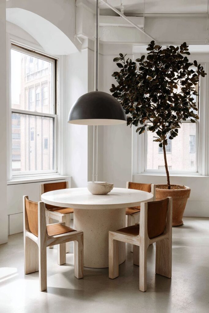 Minimalist White Oak Zen