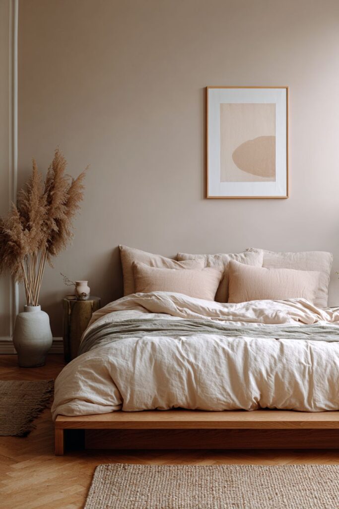 Serene Minimalism with Natural Elements