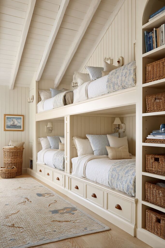 Nautical-Inspired Captain's Quarters