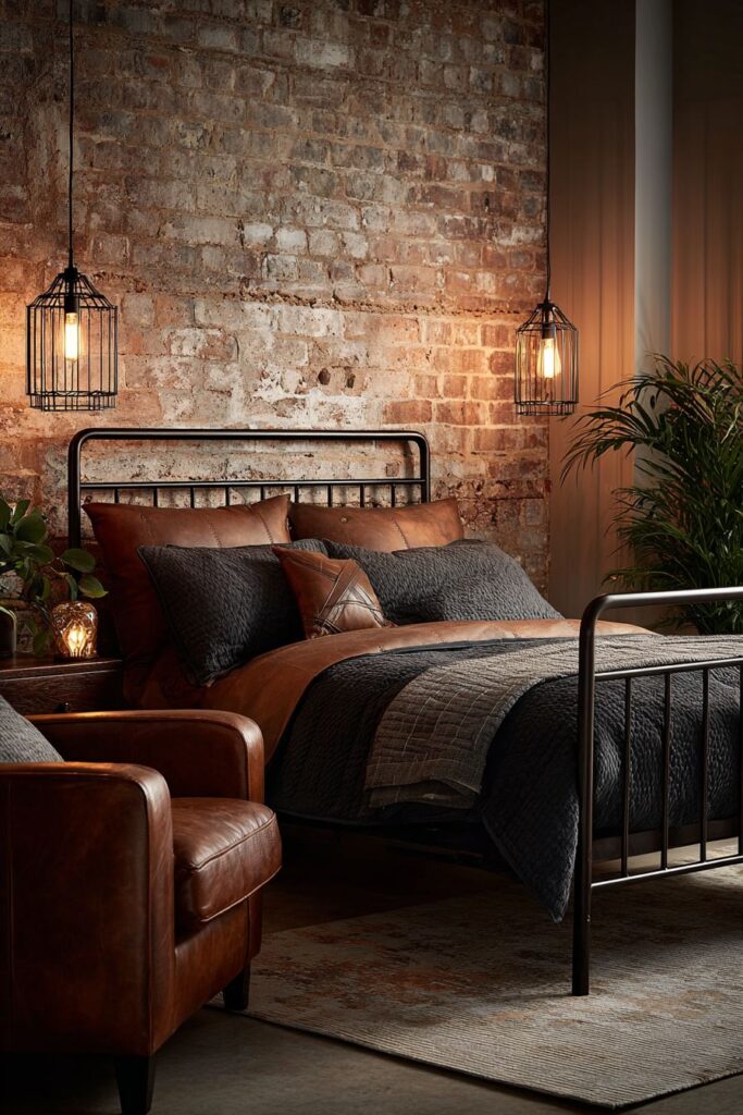 The Industrial Chic Contrast