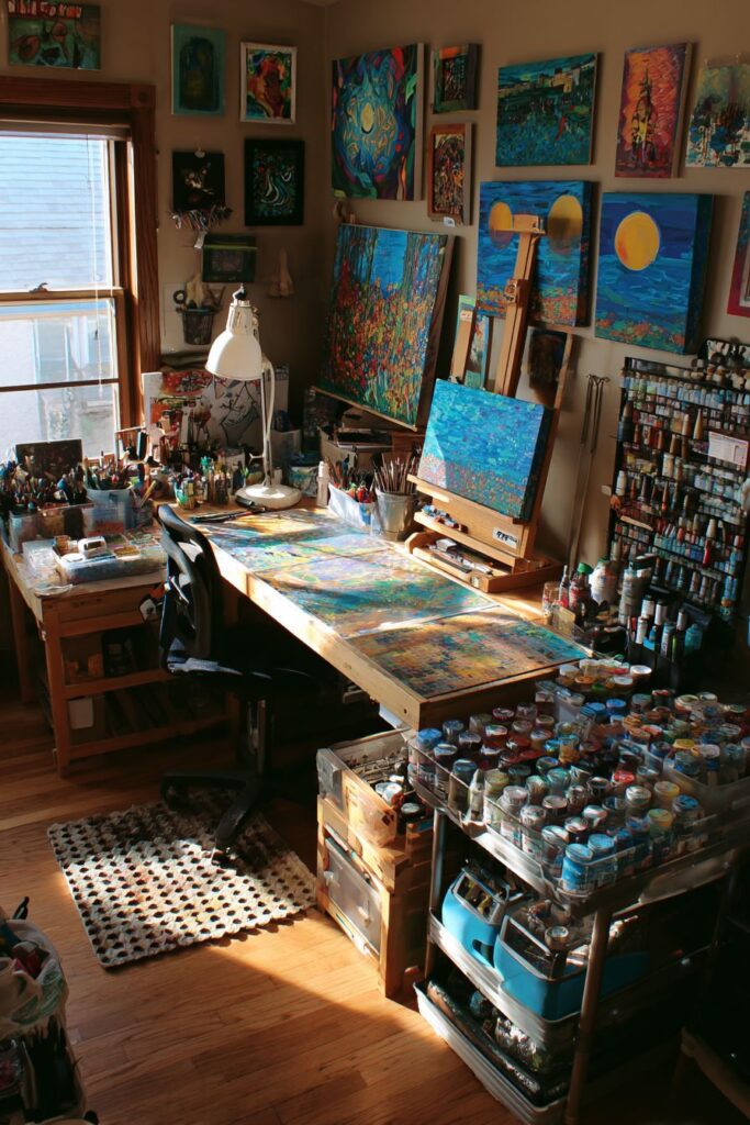 Creative Artist's Studio Sanctuary