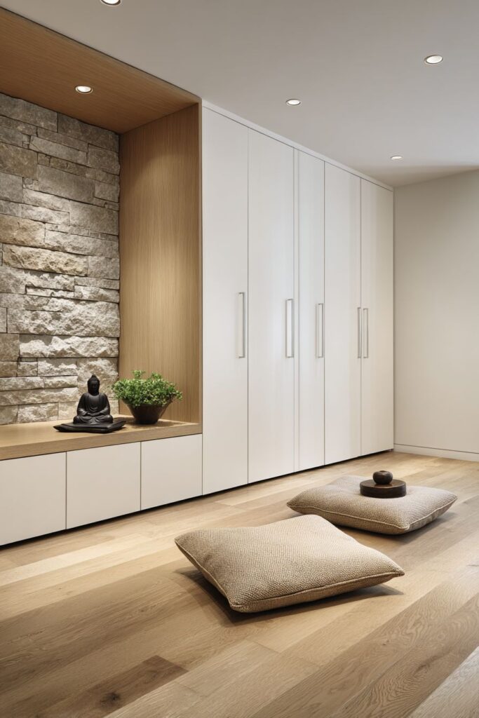 Wellness-Focused Basement Bedroom