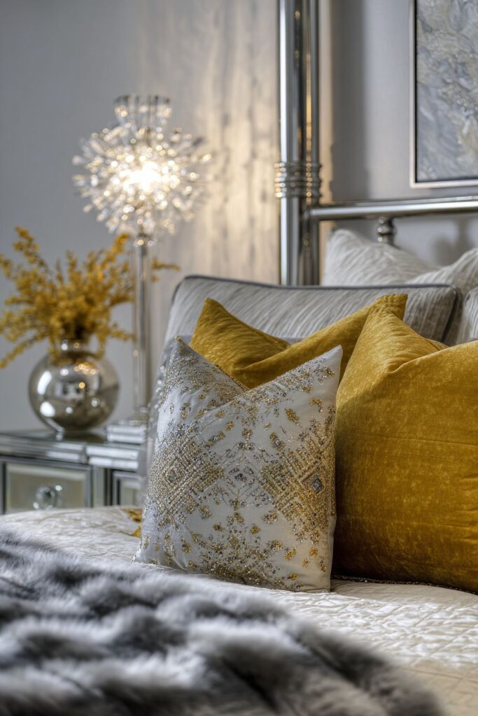 Glamorous Metallics and Reflective Surfaces