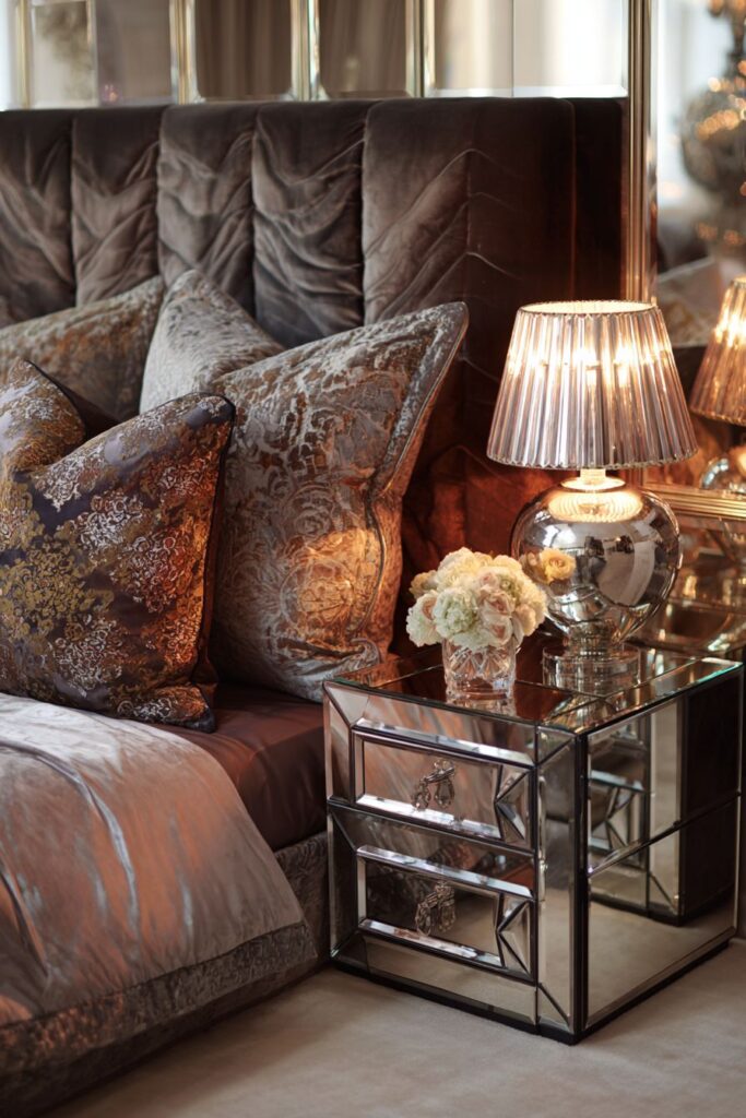 Glamorous Metallics and Reflective Surfaces