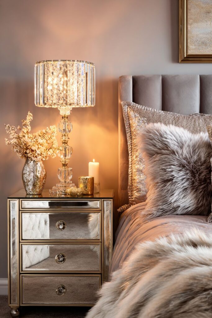 Glamorous Metallics and Reflective Surfaces