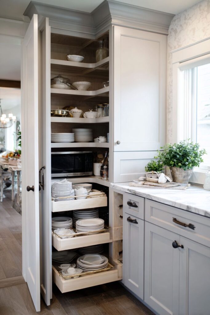 Butler's Pantry Specialized Storage