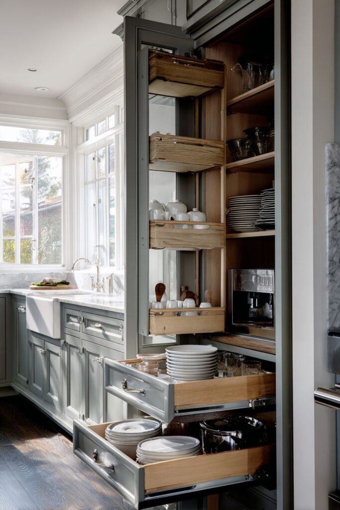 Butler's Pantry Specialized Storage