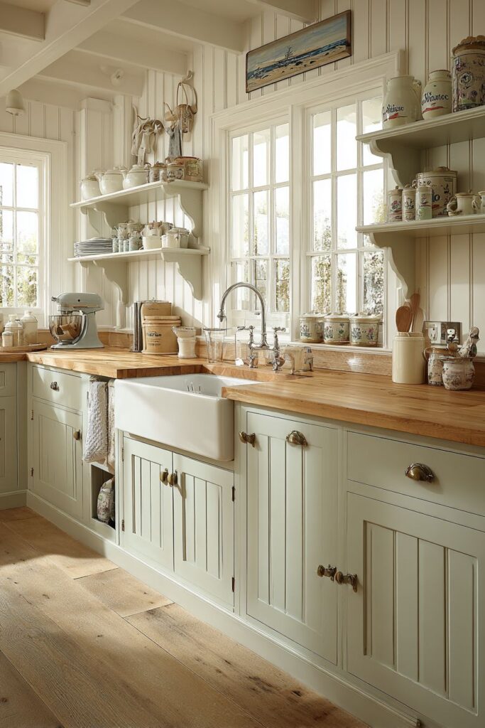 Sage Green Country Elegance