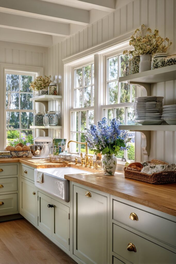 Sage Green Country Elegance