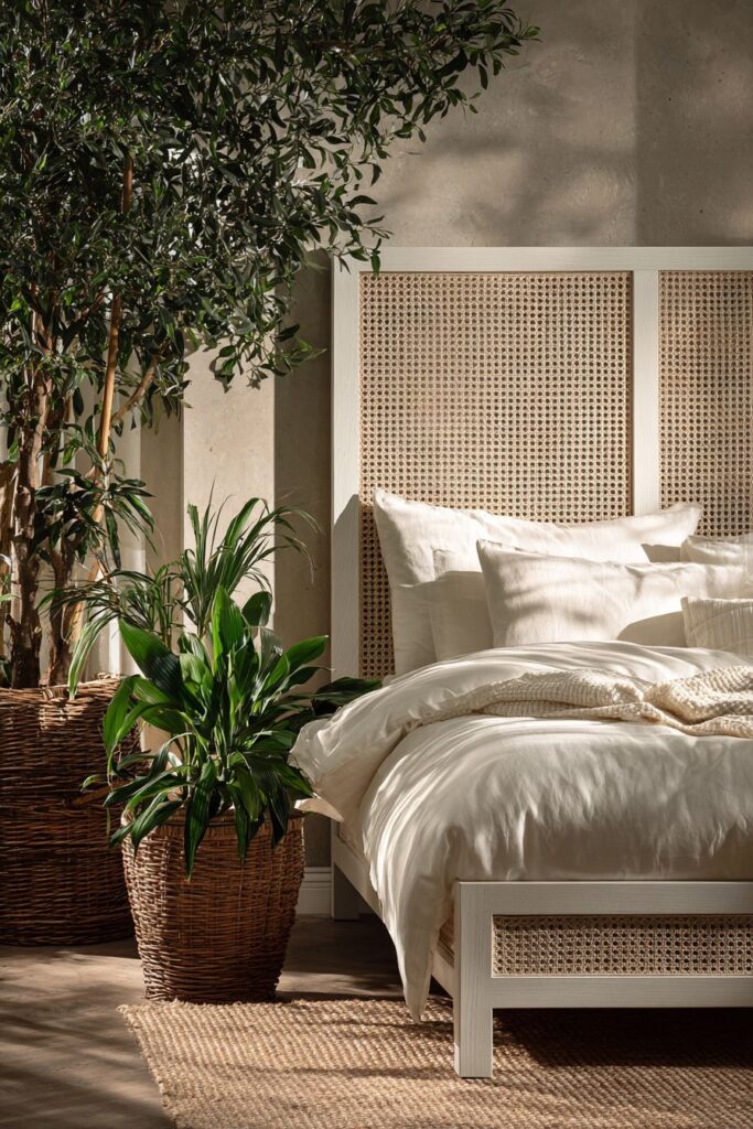 Organic Modern Caning Detail