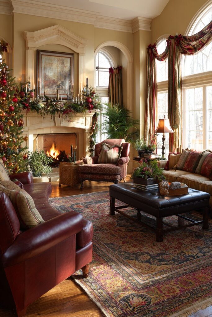 Traditional Colonial Christmas Heritage