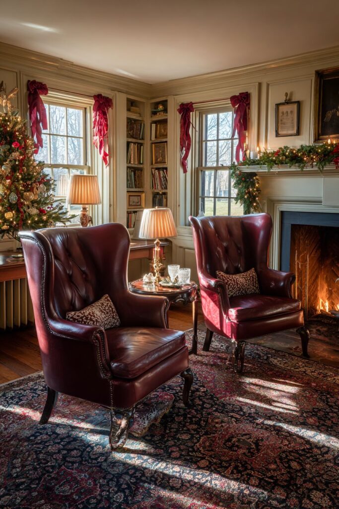 Traditional Colonial Christmas Heritage