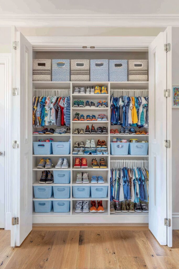 Maximized Closet Organization
