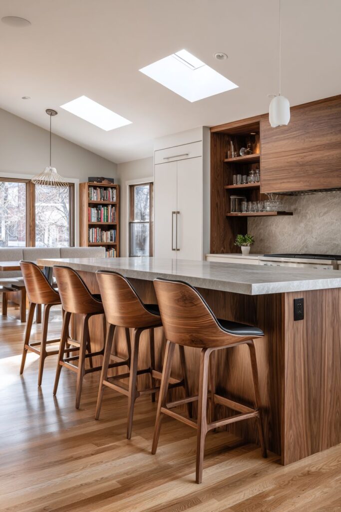 Pass-Through Connection with Serving Counter