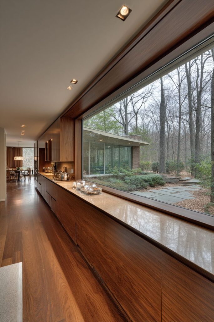 Pass-Through Connection with Serving Counter