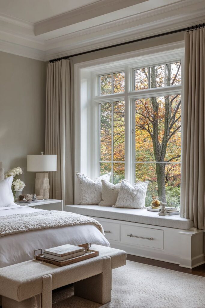 Contemporary Window Seat Architecture