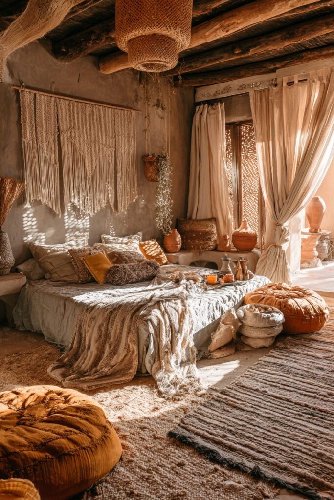 Bohemian Layering with Macrame Details