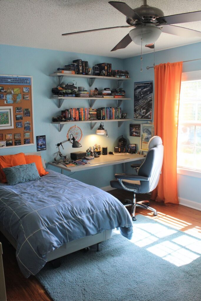 Corner Study Productivity Nook