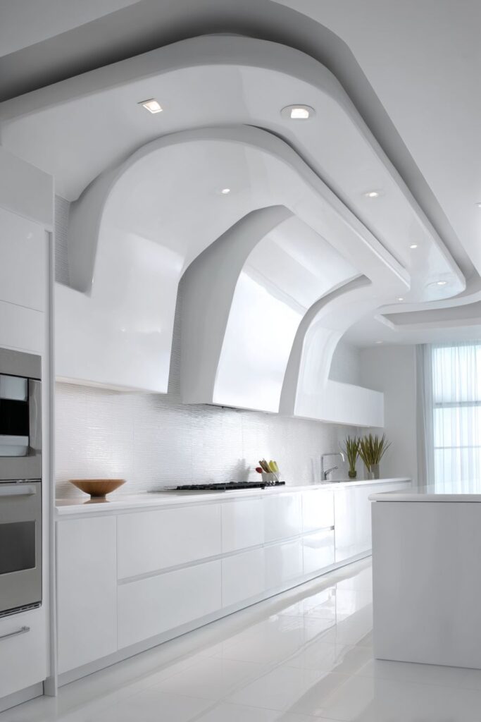 Minimalist White Plaster Perfection