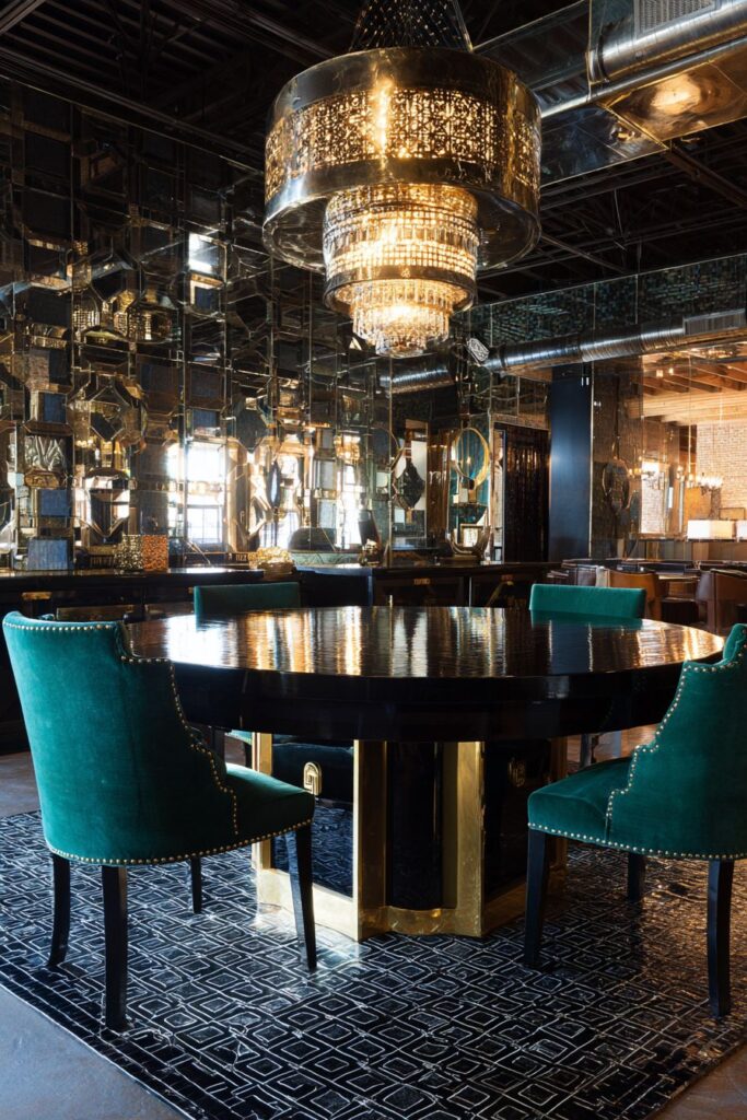 Art Deco Black Lacquer Glamour