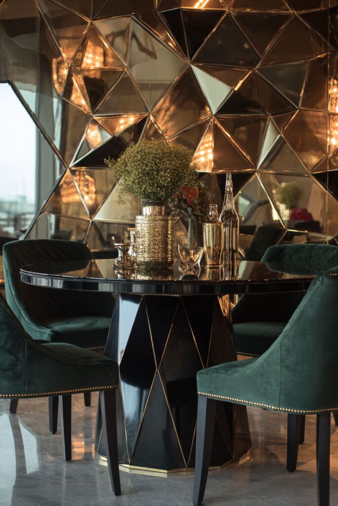 Art Deco Black Lacquer Glamour