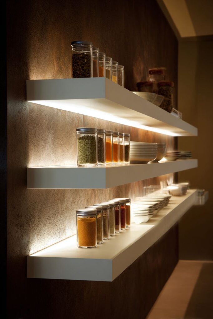 Open Concept LED-Illuminated Display