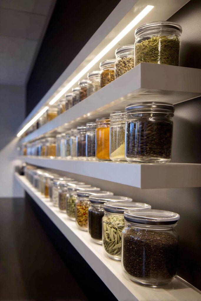 Open Concept LED-Illuminated Display