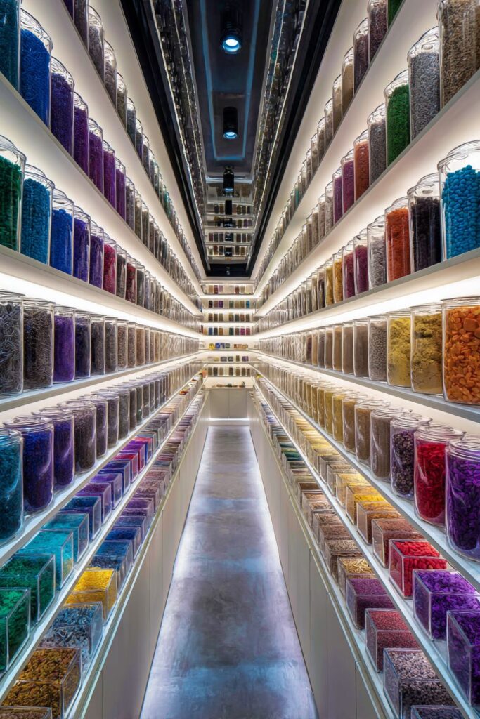 Open Concept LED-Illuminated Display