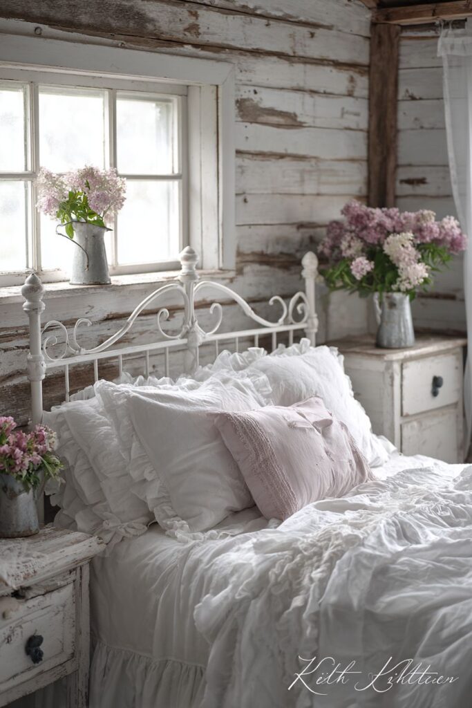 Romantic White Iron Delicacy