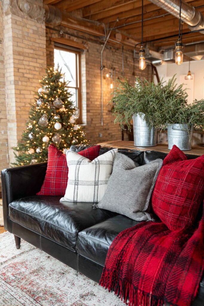 Industrial Loft Christmas Style