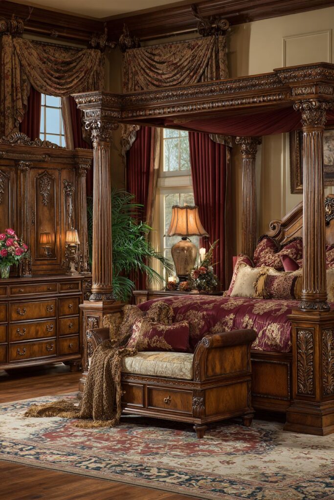 Traditional Four-Poster Elegance