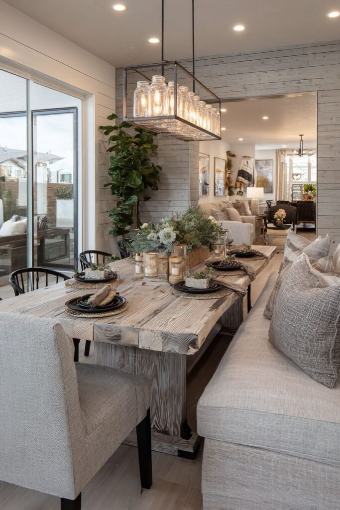 Modern Farmhouse Design with Contemporary Comfort