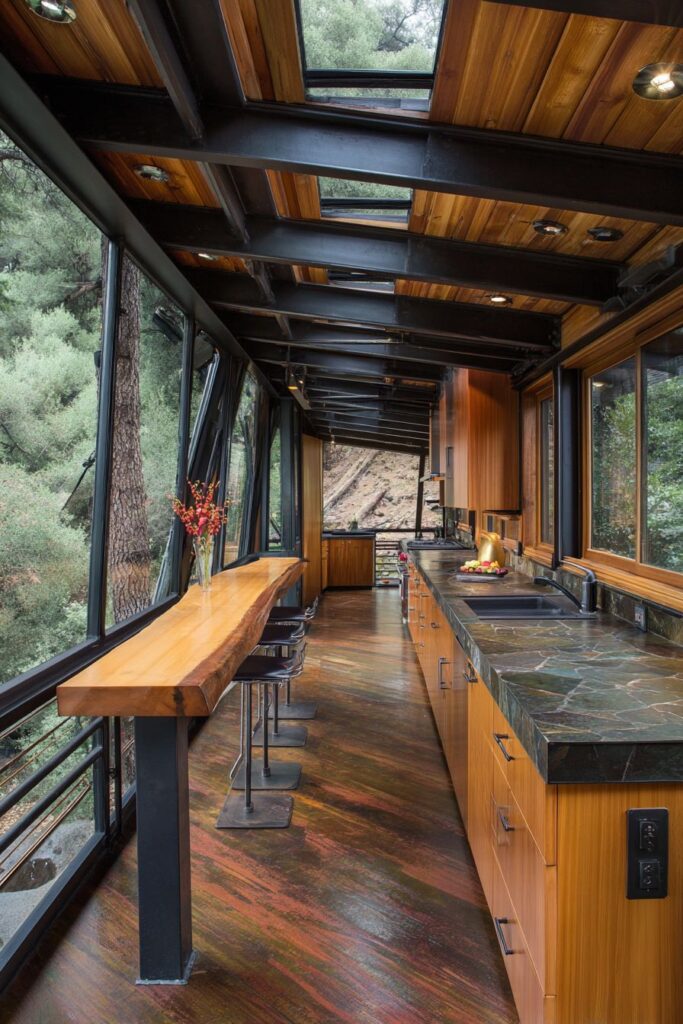 Cantilevered Innovation with Steel Support