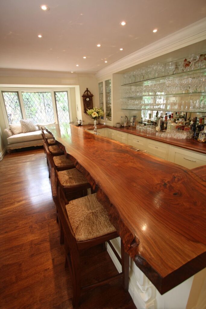 Live-Edge Bar Counter Beauty