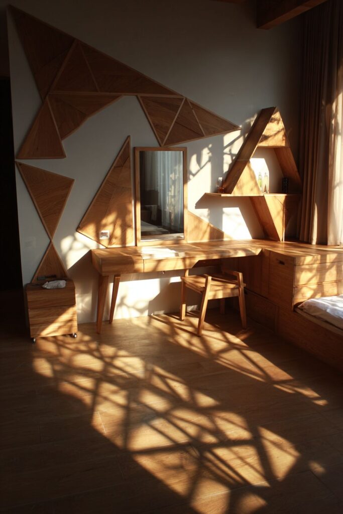 Diagonal Corner Bed Positioning