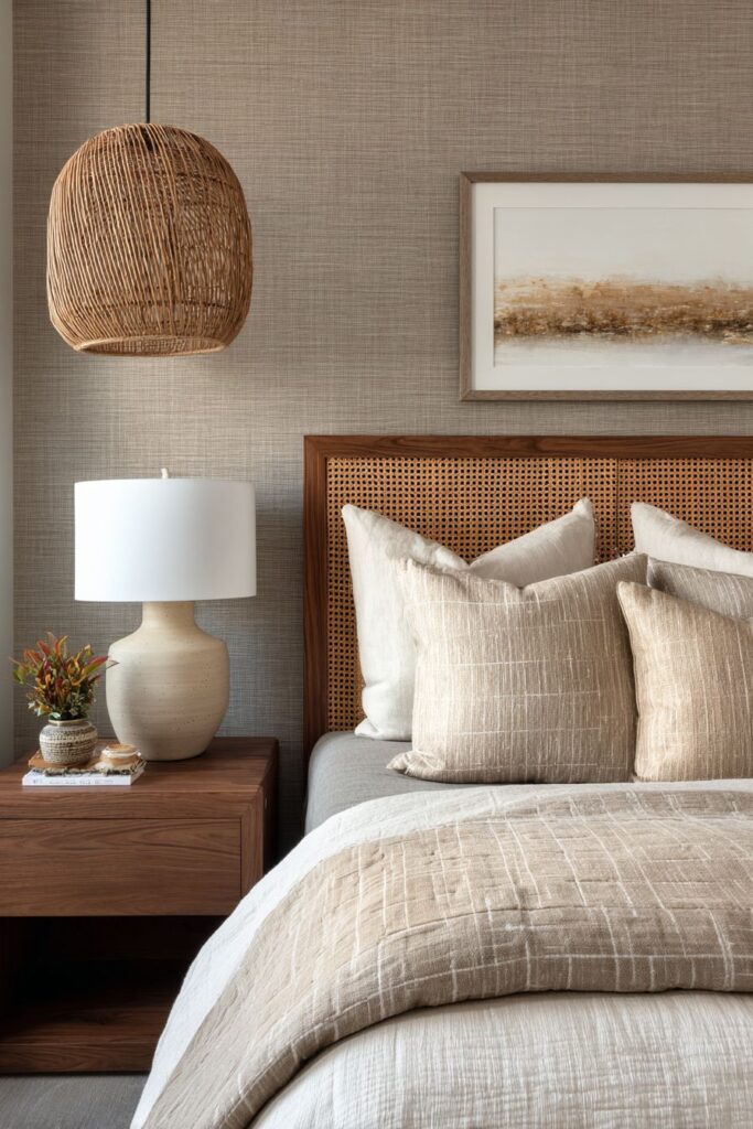 Contemporary Cane with Modern Natural Elements