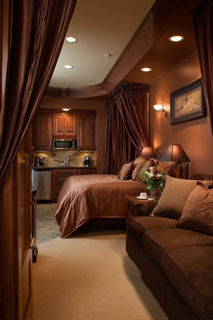 Comfort-Focused Basement Bedroom