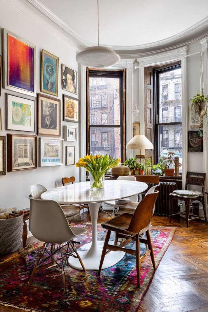 Eclectic Vintage Tulip Personality