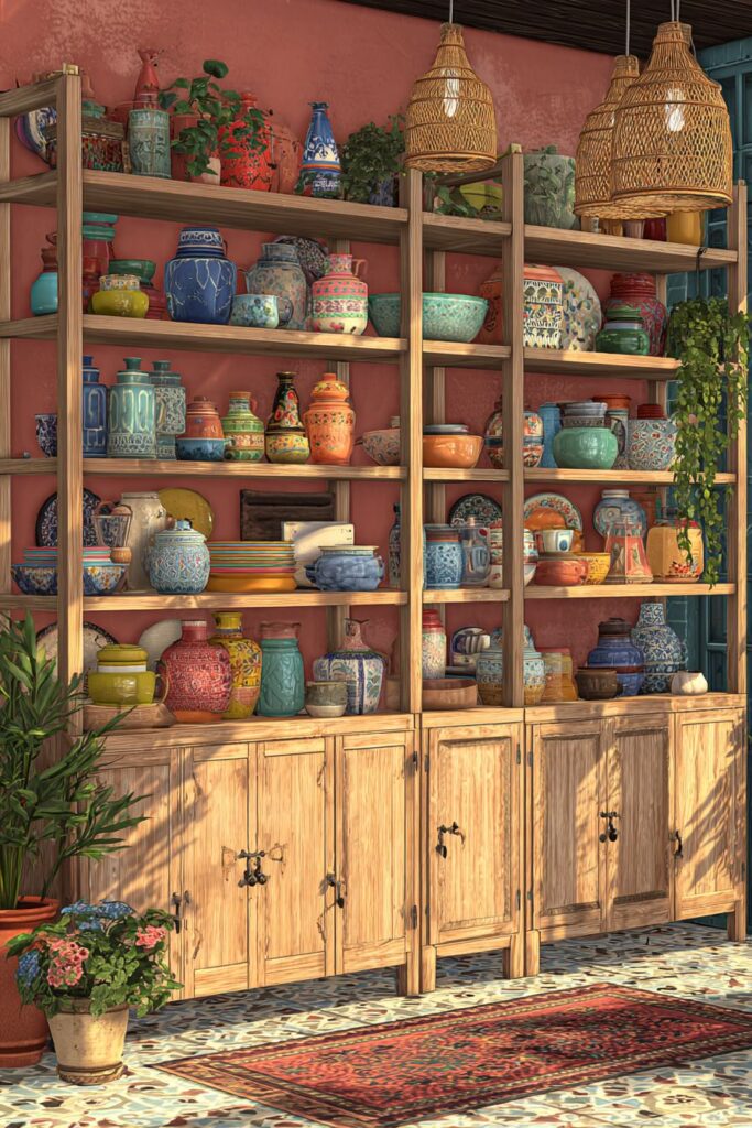 Artistic Bohemian Expression Kitchen