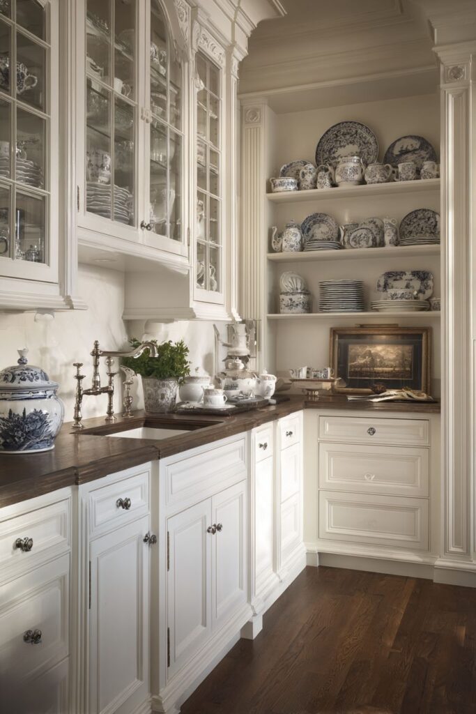 Formal Butler's Pantry Elegance