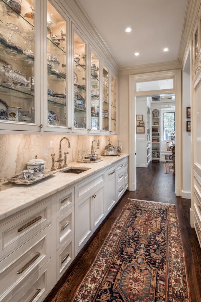Formal Butler's Pantry Elegance