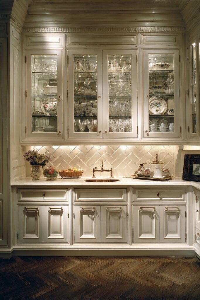 Formal Butler's Pantry Elegance
