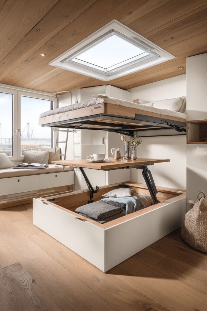 Hydraulic Lift Storage System