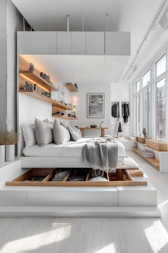 Hydraulic Lift Storage System