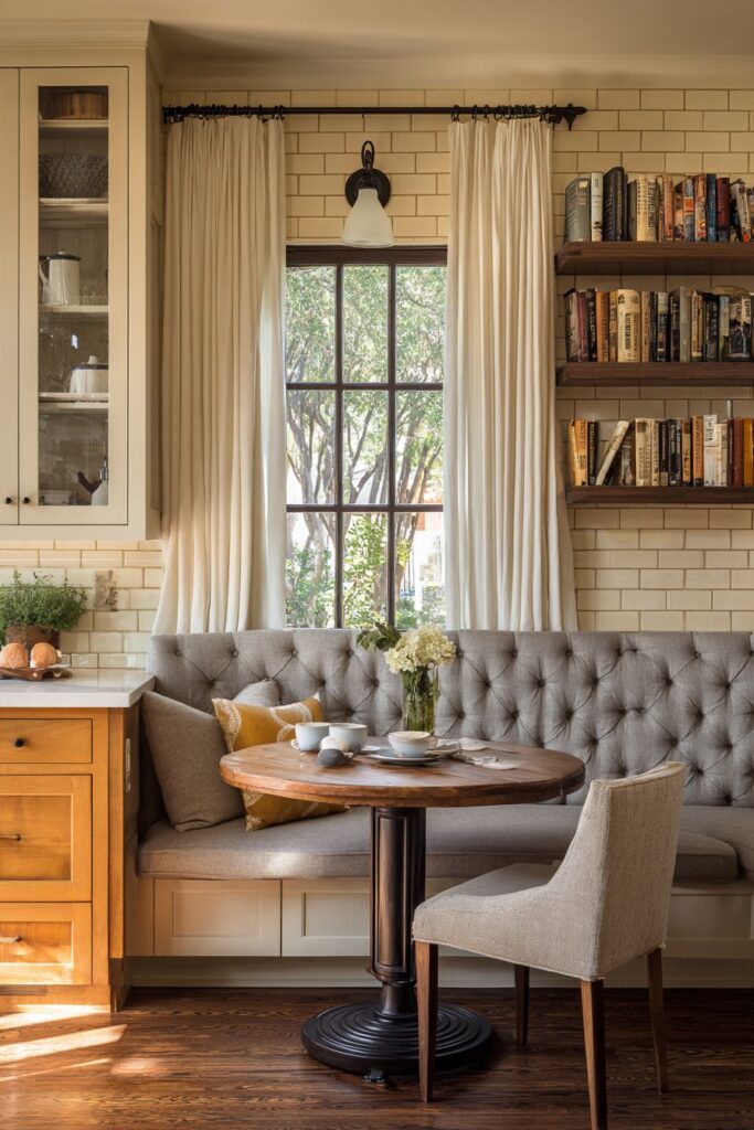 Intimate Breakfast Nook Sanctuary